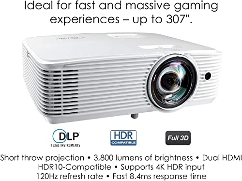 Projecteur de jeu à courte focale Optoma-3