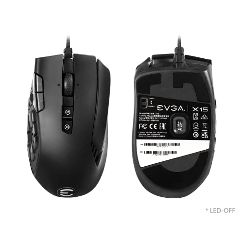 Souris de jeu EVGA X15 MMO, 8k, – Image 3