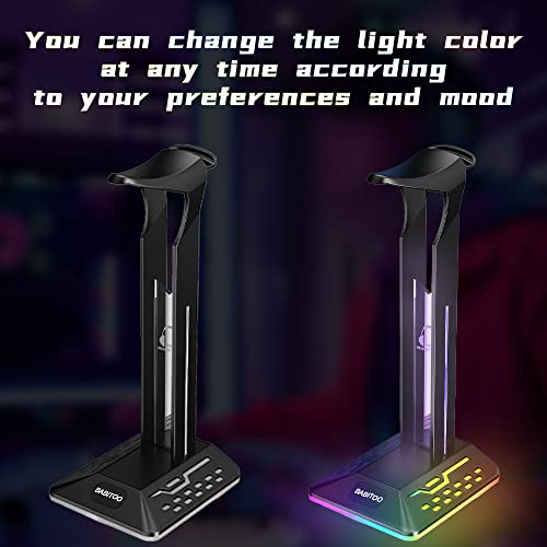 BABITOO Support de casque RGB pour casque-5