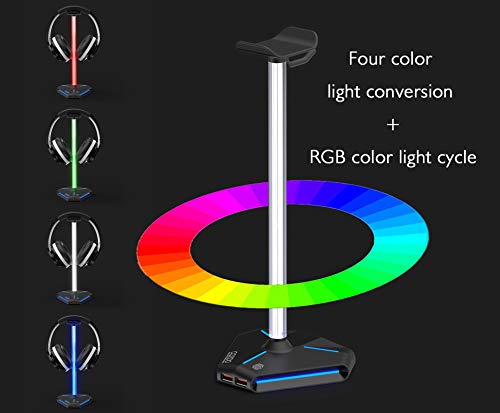 Cozoo Support de casque RGB avec 2-3