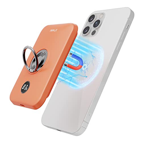 Batterie Externe CUKTECH 10000 MAh - Charge Magnétique Sans Fil Et Filaire, Format Poche, Multi-appareils