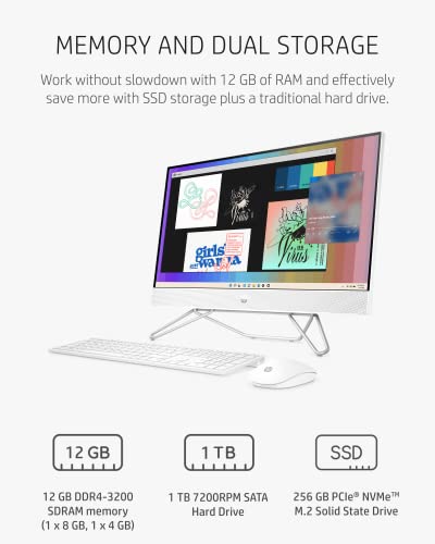 Ordinateur de bureau tout-en-un HP 27 pouces