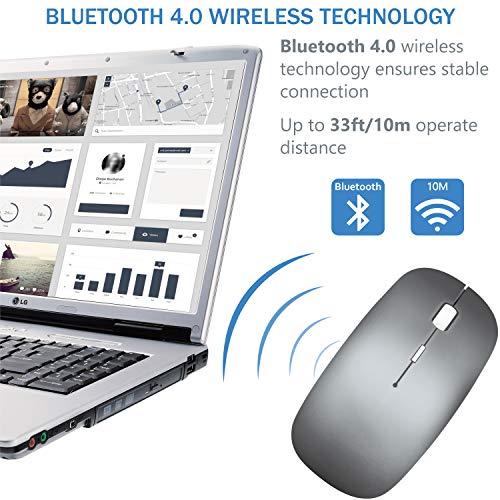 Chargeur sans fil Bluetooth Souris d'ordinateur pour-3