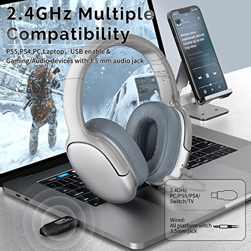 Casque de jeu sans fil pour PS5
