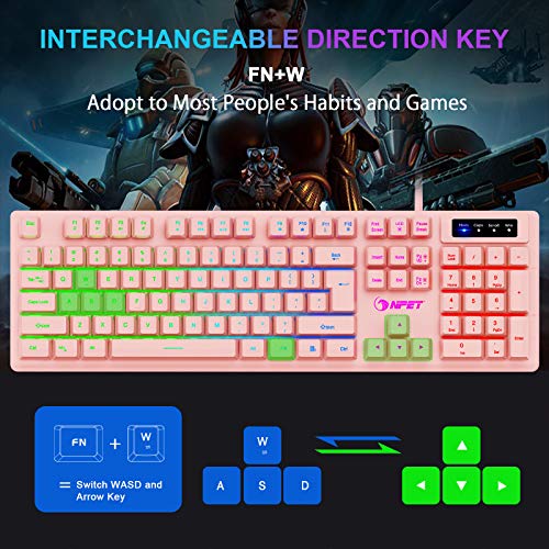 Clavier de jeu filaire NPET K10