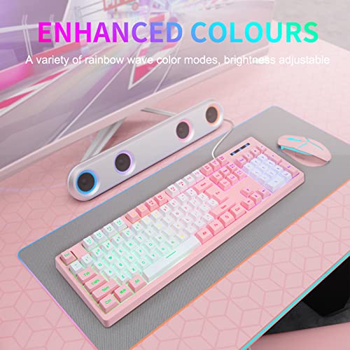 Clavier de jeu filaire USB avec rétroéclairage-4