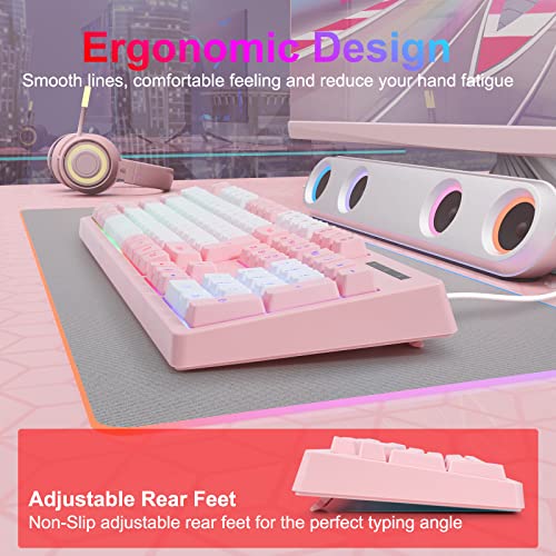 Clavier de jeu filaire USB avec rétroéclairage-5