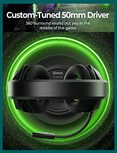 Casque de jeu avec micro