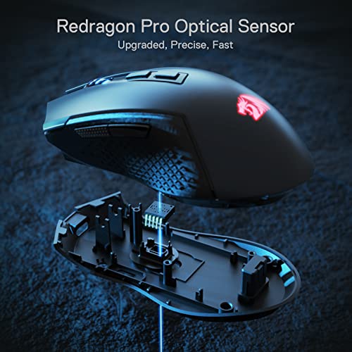 Souris de jeu Bluetooth sans fil Redragon-5