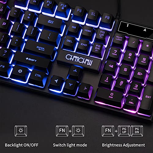 Clavier de jeu Souris Tapis de souris-3
