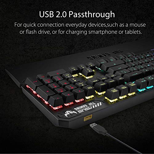Clavier de jeu mécanique ASUS pour PC-5