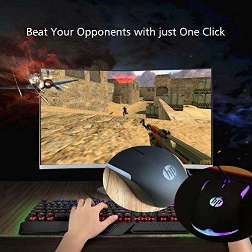 Souris de jeu filaire HP RGB haute-4