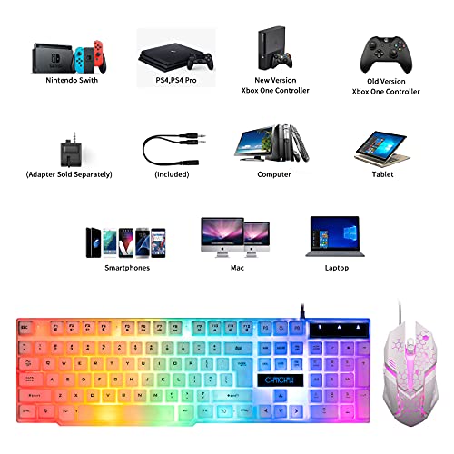 Clavier et souris Combo Gaming filaire Gamer-3