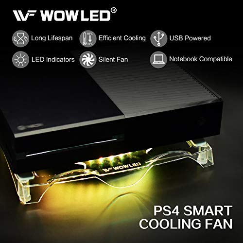 WFPOWER Ventilateur de refroidissement avec rétroéclairage LED-3