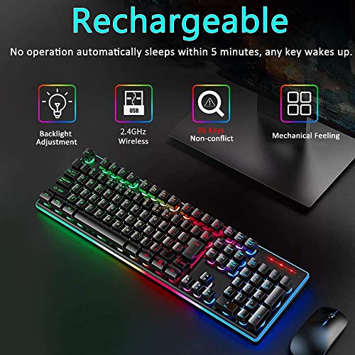 GUIZREN Chroma Clavier de jeu sans fil-3
