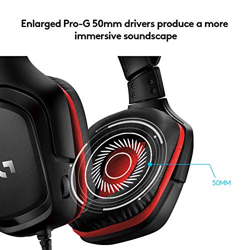 Casque de jeu stéréo Logitech G332 pour-3