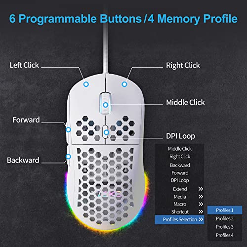 TMKB Falcon M1SE Souris de jeu ultralégère-3