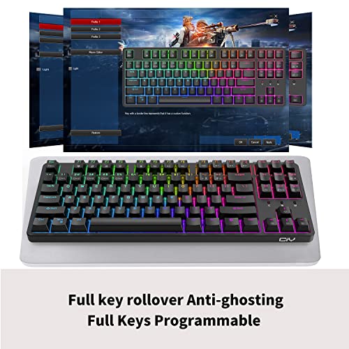 CIY X77 Clavier mécanique remplaçable à chaud/Clavier-4
