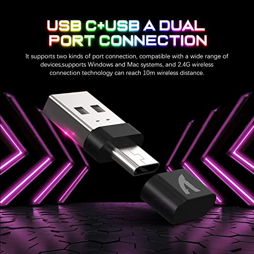 Clavier et souris de jeu sans fil