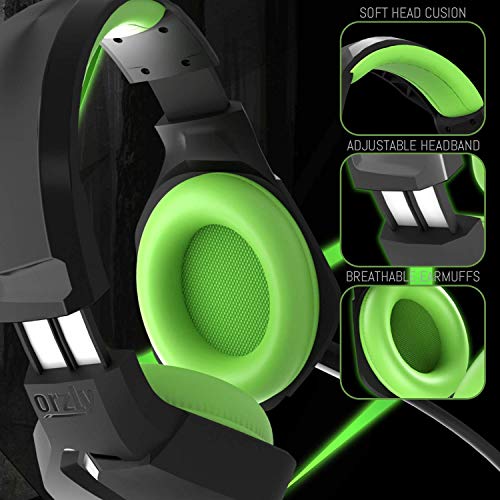 Orzly Gaming Headset (Vert) pour PC et-4
