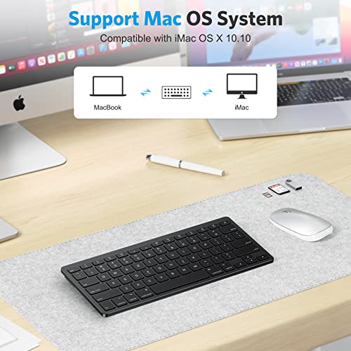 OMOTON Clavier Bluetooth pour Mac