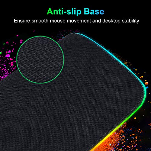 Tapis de souris de jeu LeadsaiL RGB-3