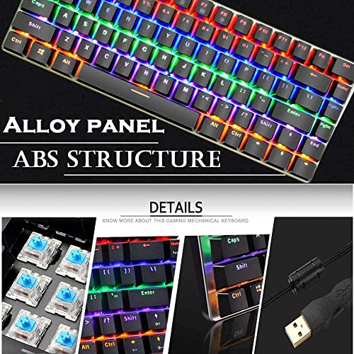 Clavier et souris de jeu et repose-poignet