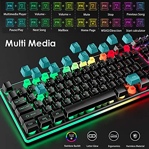 GUIZREN Chroma Clavier de jeu sans fil-4