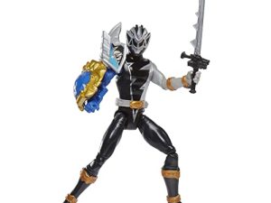 Power Rangers Dino Fury Black Ranger avec