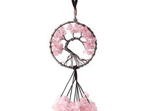 MAIBAOTA Accessoires de voiture Rose Rose Quartz