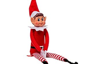 Elfe de Noël se comportant mal en