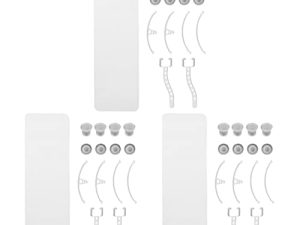 LIFKOME 3sets Climatiseur Vent Réglable Air-Board pour