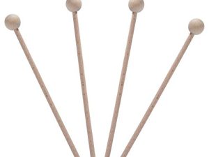 paires de baguettes de percussion en bois
