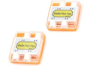 Dnyta 2 pcs Violon Pitch Pipe Quatre