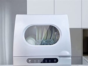 Lave-vaisselle compact portatif Lave-vaisselle de comptoir Autonome