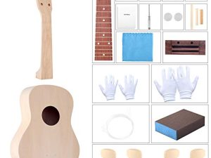 Kit d'ukulélé bricolage avec outils d'installation en