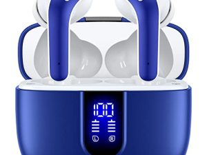 TAGRY Écouteurs Bluetooth True Wireless Earbuds 60H