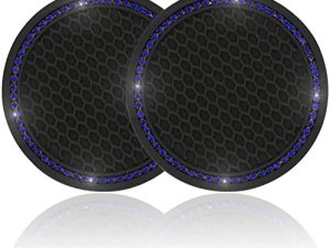 Yousheng Lot de 2 sous-verres de voiture