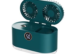 Ventilateur à air de pulvérisation à double