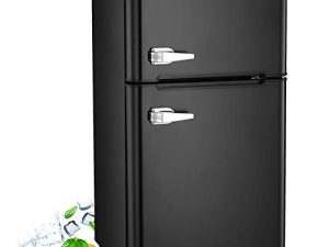 RWFLAME Mini réfrigérateur compact à double porte