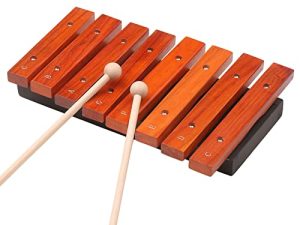 Btuty Xylophone en bois à 8 notes