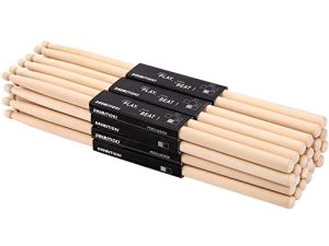 Suwimut 12 paires de baguettes de batterie