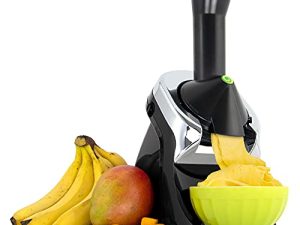 Yonanas 988BK Deluxe Vegan Non-Lait Frozen Fruit