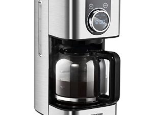 REDMOND Cafetière programmable 10 tasses en acier