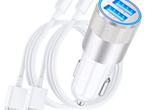 [Certifié Apple MFi] Chargeur de voiture rapide