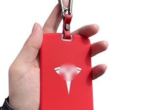 TANDRIVE Étui porte-cartes en silicone compatible avec