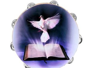 GuangTao King Tambourin 10 pouces Peace Dove