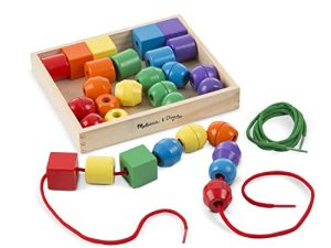 Melissa & Doug Perles de laçage primaire