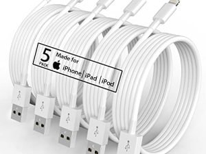 Lot de 5 (6 pieds) chargeur iPhone