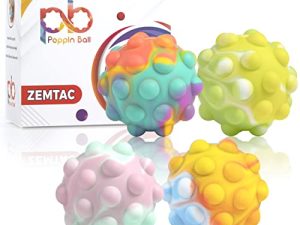 ZEMTAC Poppin Ball Fidget Toy - Balles